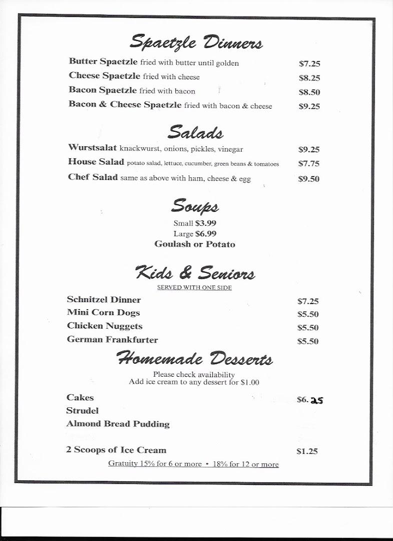 Mutti's German Restaurant